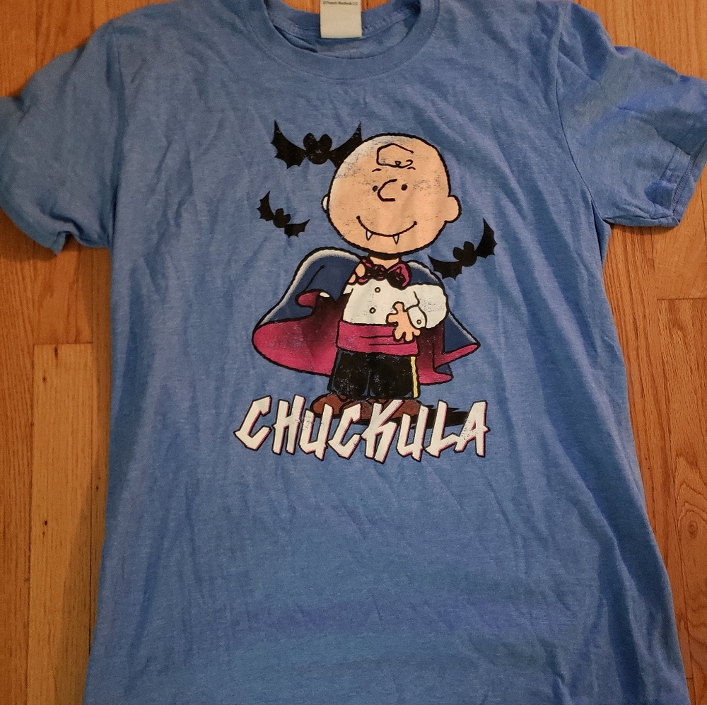 Peanuts Charlie Brown Count Chuckula Tee. (M)